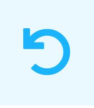 130 Degree Rotation Icon