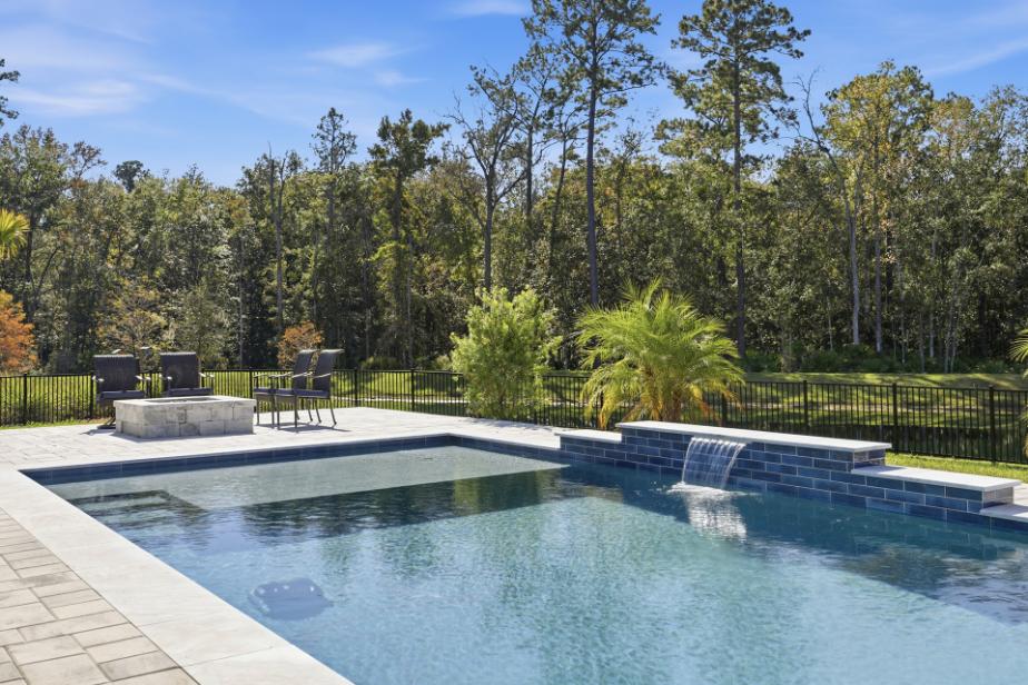 Luxury custom pool